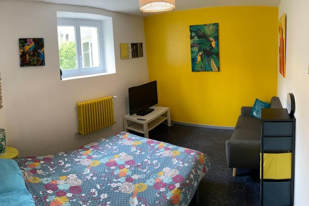 Logement Independant,Calme A 2 Pas Du Centre Ville Lannion Extérieur photo