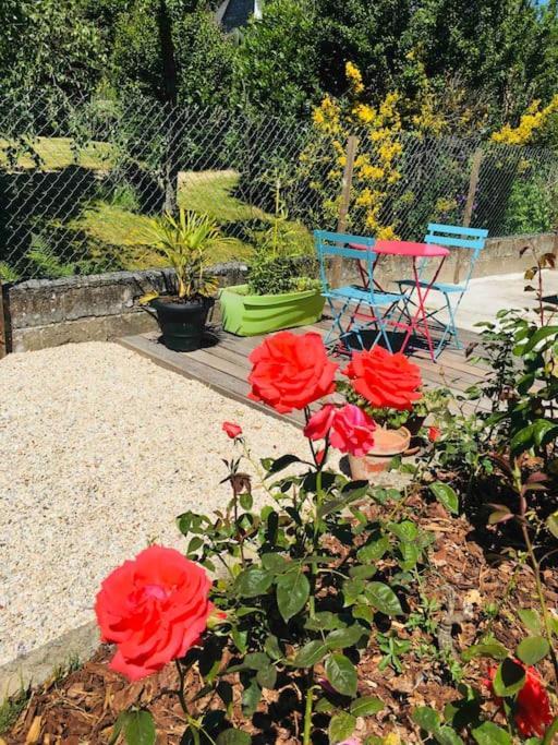 Logement Independant,Calme A 2 Pas Du Centre Ville Lannion Extérieur photo